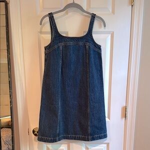 EUC Madewell Denim A-Line Dress in Ladera Wash, size 00.